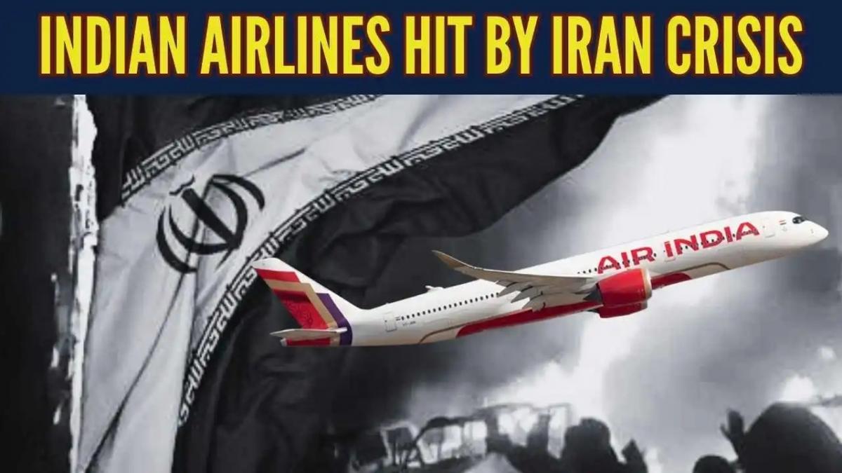 Air India, Indigo reroute flights due to Iran airspace closure amid US tensions