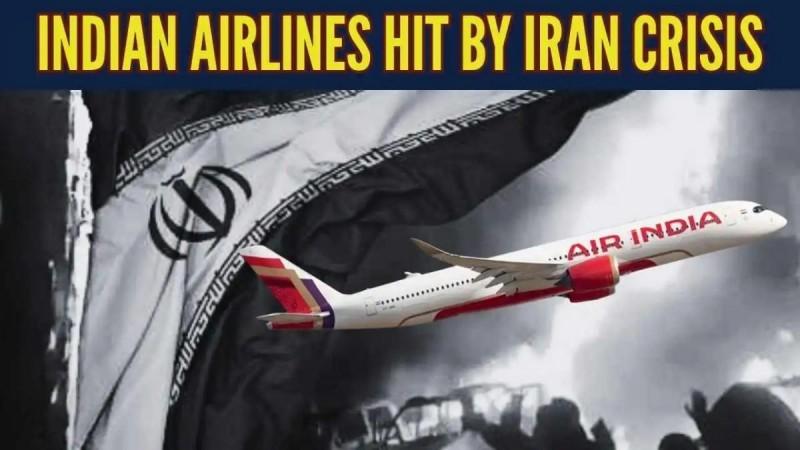 Air India, Indigo reroute flights due to Iran airspace closure amid US tensions