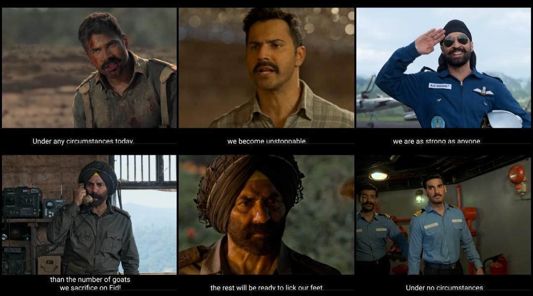 Pakistan mein itne log nahi jitne humare yahan: Sunny Deol yells at Pakistan in Border 2 trailer; fans disgusted with his screams