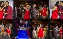 Gaurav Khanna's wife Akanksha grooves to hit Bollywood numbers in sensuous red fit on her birthday; gets trolled for 'vulgar' dance moves