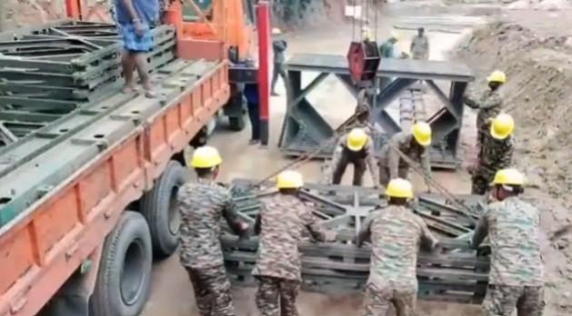 Op Sagar Bandhu milestone: Indian Army builds third Bailey bridge, eases post-cyclone relief in Sri Lanka Op Sagar Bandhu milestone: Indian Army builds third Bailey bridge, eases post-cyclone relief in Sri Lanka
