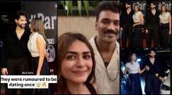 Mrunal Thakur-Sidhant Chaturvedi walk hand-in-hand, lovingly gaze, as Mrunal makes first public appearance since wedding rumours with Dhanush