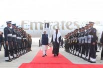 Prime Minister Narendra Modi personally welcomed UAE President Sheikh Mohamed bin Zayed Al Nahyan at Delhi airport, underscoring the close friendship and strong strategic ties between India and the UAE. The leaders travelled together from the airport, ref
