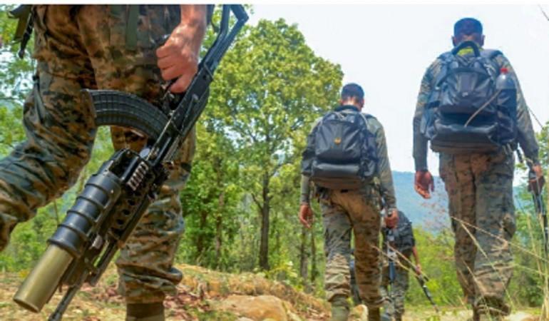 Fierce encounter breaks out between Maoists and security forces in Jharkhand's Saranda Forest
