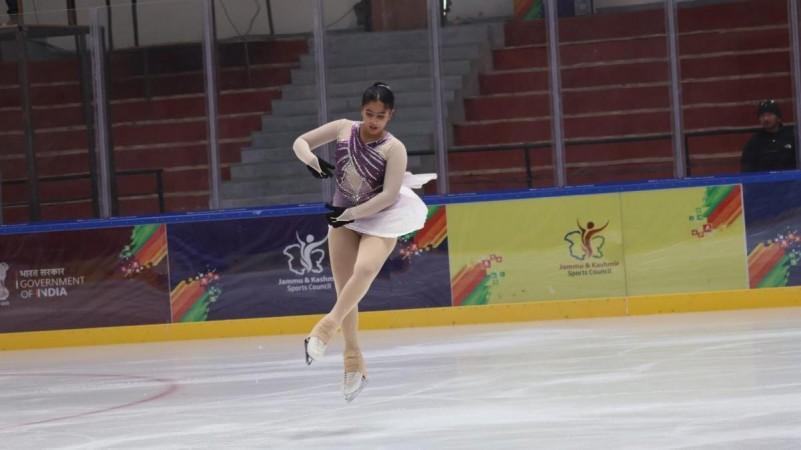 Hiya Adlakha of Haryana in action Hiya