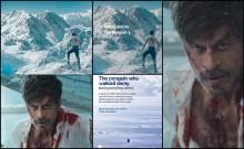 King to release on Christmas 2026: Shah Rukh Khan walks up the mountain, fans reminded of viral lone penguin; some call his rugged look heavily morphed