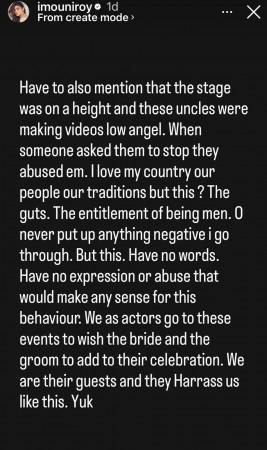 Mouni Roy shows middle finger on stage, walks out after alleged harassment by men in Karnal; fans praise her 'diva attitude' Mouni Roy shows middle finger on stage, walks out after alleged harassment by men in Karnal; fans praise her 'diva attitude'