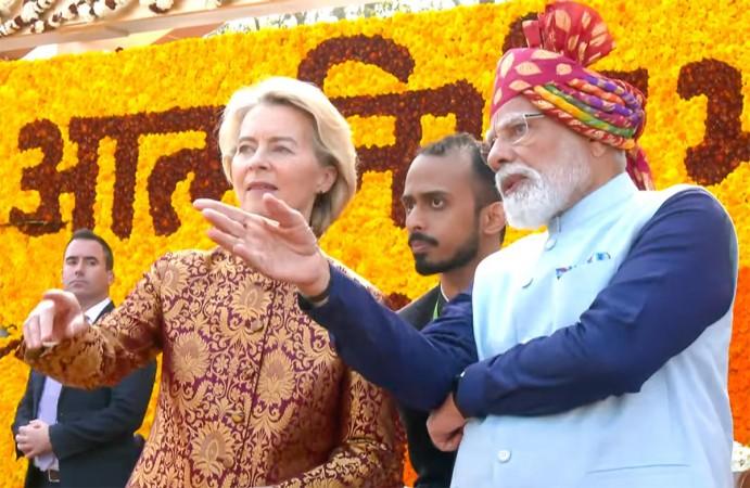 Referring to the India–EU FTA, PM Modi said the agreement would boost trade, manufacturing, services and global supply chains, while strengthening investor confidence in India. He added that the pact would benefit key sectors such as textiles, gems and je