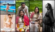 Pregnant Lin Laishram flaunts baby bump; opts for cultural baby shower with Randeep Hooda; fans say better than vulgar maternity photo shoots of Deepika,Rubina