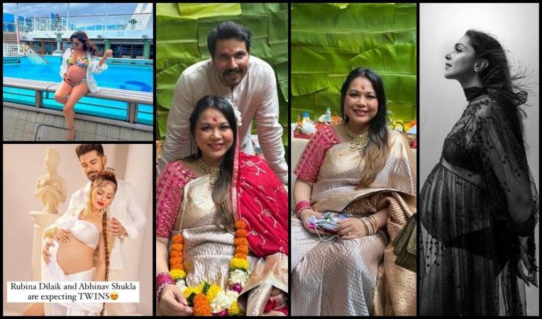 Pregnant Lin Laishram flaunts baby bump; opts for cultural baby shower with Randeep Hooda; fans say better than vulgar maternity photo shoots of Deepika,Rubina