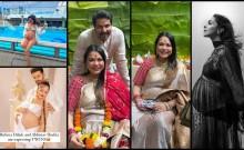 Pregnant Lin Laishram flaunts baby bump; opts for cultural baby shower with Randeep Hooda; fans say better than vulgar maternity photo shoots of Deepika,Rubina