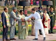 Republic Day controversy: BJP slams Rahul Gandhi over 'patka'; Congress targets Maharashtra minister for omitting Ambedkar