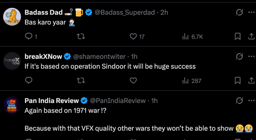 Border 3 was announced after success of Sunny Deol's Border 2; fans say 'don't overkill,' many ask, 'Is it based on Operation Sindoor?' Border 3 was announced after success of Sunny Deol's Border 2; fans say 'don't overkill,' many ask, 'Is it based on Operation Sindoor?'