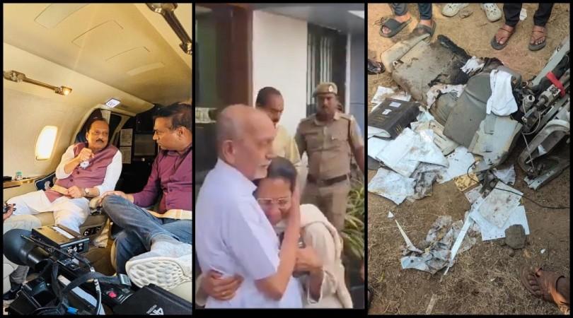 Ajit Pawar's body identified by wristwatch; devastated Pawar family breaks down at Baramati Medical College, Supriya Sule cries inconsolably