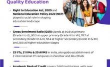 India made notable gains in school enrolment, higher education institutions, says govt