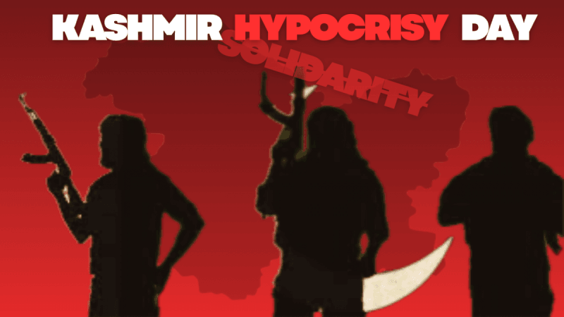 Kashmir Hypocrisy Day not Kashmir Solidarity Day