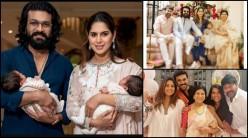 Fake viral photo of Ram Charan and Upasana Konidela holding newborn twins surfaces; fans gather outside hospital, Samantha sends wishes