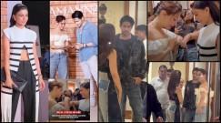 BFFs Tamannaah and Samantha engrossed in showing each other their jewellery; Aryan Khan kisses Tamannaah before exiting store launch event