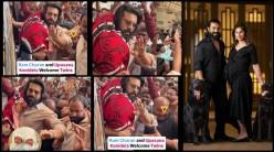 Ram Charan wraps daughter in blanket, struggles amid mob outside Hyderabad hospital while meeting twins; internet criticises fans' lack of civic sense