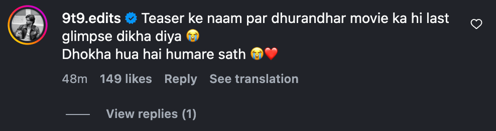 Dhurandhar 2 teaser: Ranveer Singh unleashes fierce revenge mode, calls it 'Naya Hindustan'; unhappy fans question why end credits used as teaser