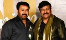Mohanlal with Chiranjeevi