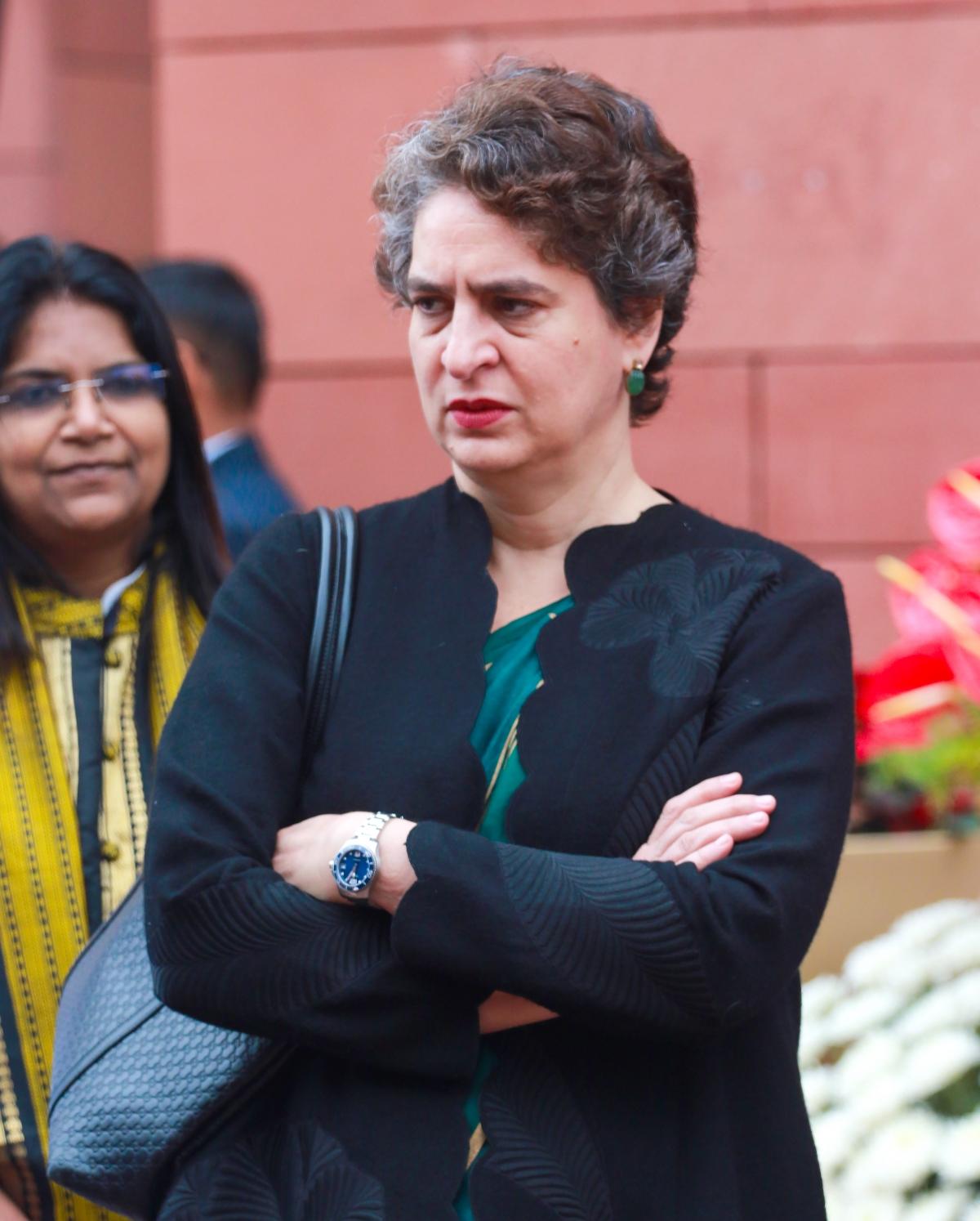 Priyanka Gandhi accuses govt of 'letting down' Indian farmers in US trade deal