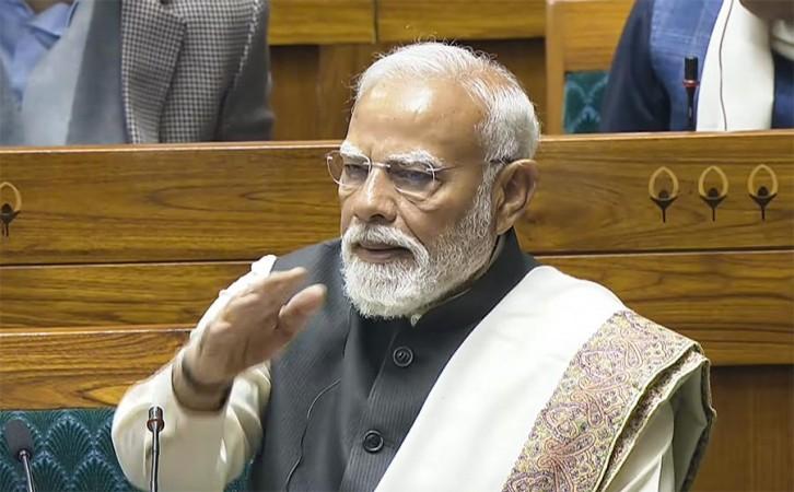 Prime Minister Narendra Modi's scheduled address in the Lok Sabha at 5 p.m. on Wednesday was postponed after the House was adjourned till Thursday amid continued uproar by Opposition members. The disruption erupted when Leader of the Opposition Rahul Gan
