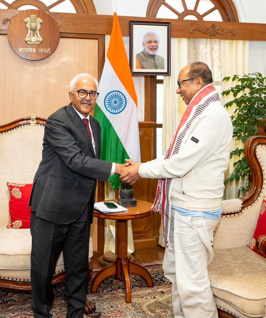 Yumnam Khemchand Singh sworn in as Manipur Chief Minister, two Dy CMs, two ministers take oath