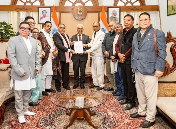 Yumnam Khemchand Singh sworn in as Manipur Chief Minister, two Dy CMs, two ministers take oath