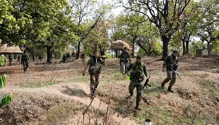 Fierce gun-battle between security forces and Maoists underway in Chhattisgarh