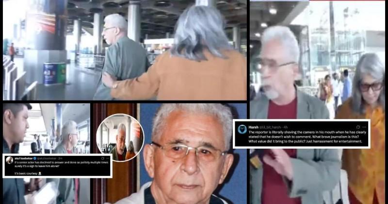 Angry Naseeruddin Shah snaps at reporter over Mumbai University's Jashn ...