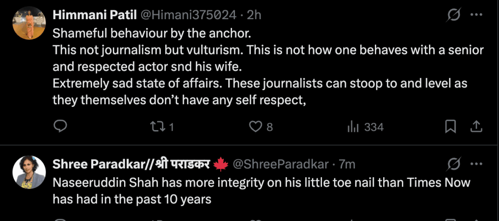 'Don't harass me': Angry Naseeruddin Shah pushes mic at airport when reporter asks about his op-ed on being disinvited from Jashn-e-Urdu event