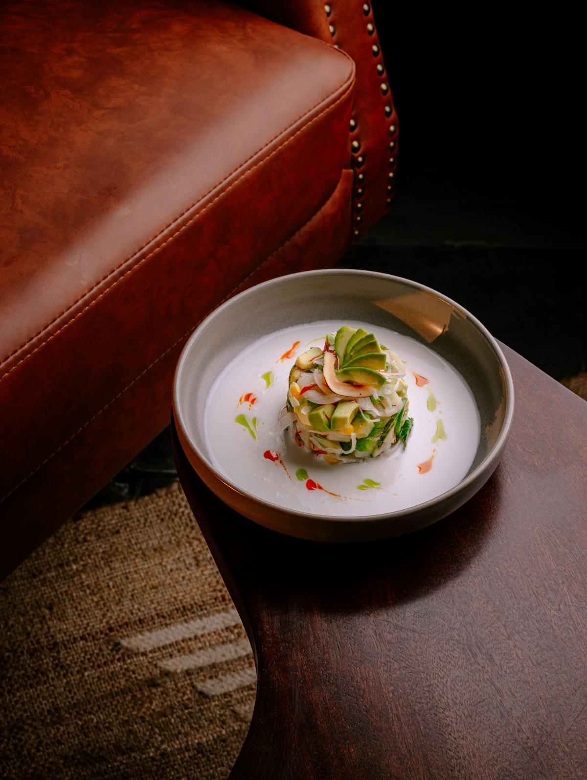 Avocado and Coconut Ceviche