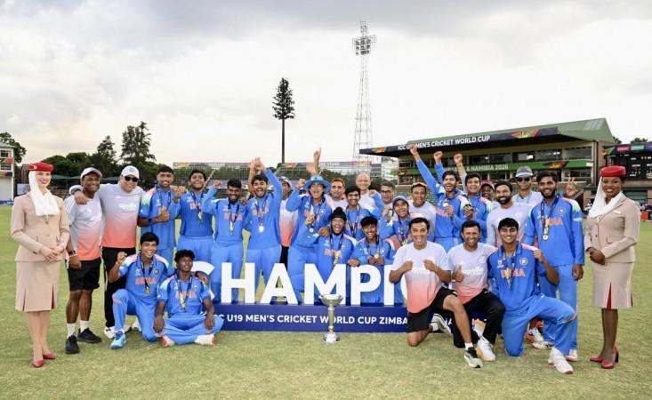 BCCI rewards U19 World Cup heroes with Rs 7.5 crore cash prize