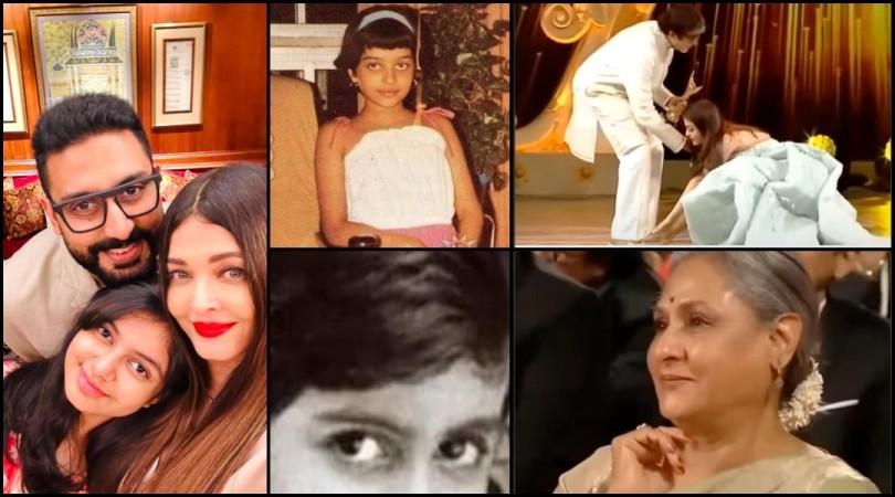'Aaradhya's eyes are like Abhishek's': Aishwarya Rai shares old unseen photo of Abhishek Bachchan; fans revisit rare clips of Bachchan family flaunting PDA