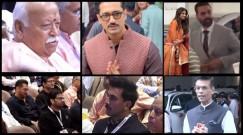 'Students copy Salman Khan's fashion':RSS chief Mohan Bhagwat; Ranbir Kapoor, Vicky Kaushal, Shilpa Shetty, Akshay Kumar attend RSS centenary celebration