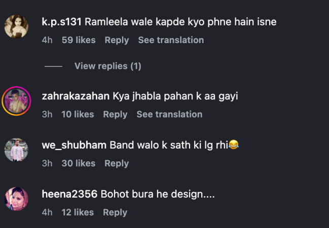 Looks old, dull: Kareena Kapoor Khan twins in black with husband Saif Ali Khan; criticised for dark blue Chanderi suit at Sonam Kapoor's baby shower