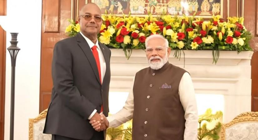 Prime Minister Narendra Modi announced a special economic package worth $175 million for Seychelles to support projects across key sectors including social housing, e-mobility, vocational training, health, defence and maritime security. Addressing a joint