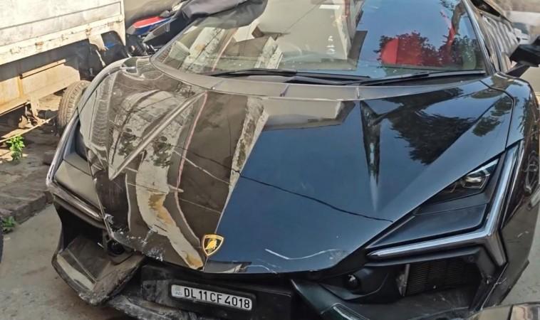 Tobacco baron's son involved in high-speed Lamborghini crash in Kanpur; police probe on as several injured in accident