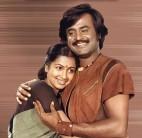 Radhika Sarathkumar with Rajinikanth