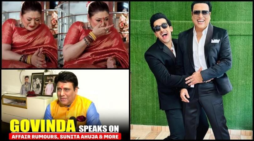 Govinda reacts to wife Sunita Ahuja's extramarital affair claims, reveals Sajid Nadiadwala launched son Yashvardhan; fans call his clarifications 'epic downfall'