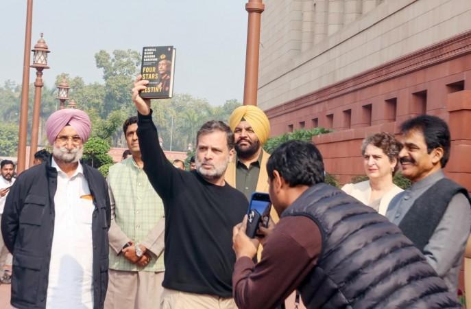 Purely fictional jibe in LS: Shrikant Shinde targets Rahul Gandhi as BJP slams him over Naravane book row