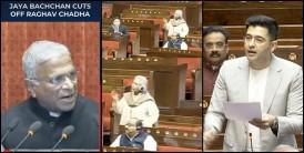 Raghav Chadha's Rajya Sabha speech interrupted amid heated clash between Jaya Bachchan and Deputy Chairman