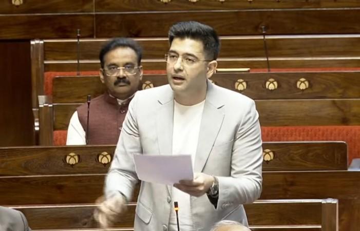Raghav Chadha's Rajya Sabha speech interrupted amid heated clash between Jaya Bachchan and Deputy Chairman