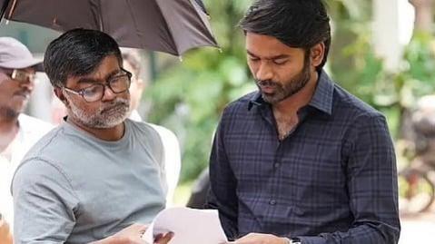 Selvaraghavan with Dhanush Selvaraghavan with Dhanush