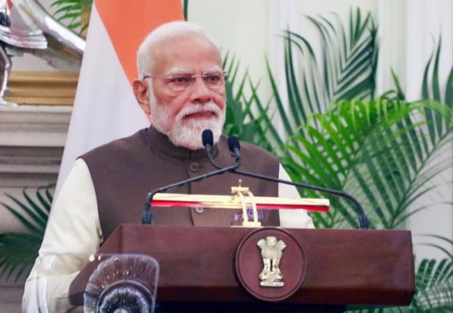 PM Modi in Assam: Prime Minister witnesses IAF display as Sukhoi Su-30MKI, Rafale take off at Dibrugarh's Moran ELF after historic landing