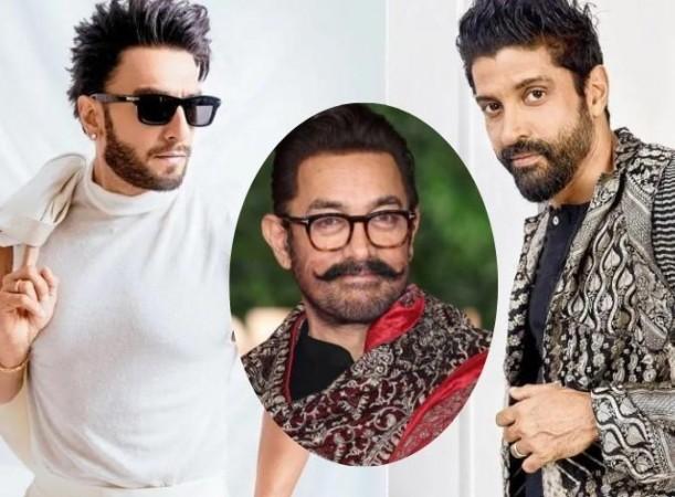 Ranveer Singh, Aamir Khan, Farhan Akhtar