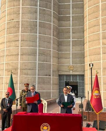 Tarique Rahman sworn in as 11th Prime Minister of Bangladesh Tarique Rahman sworn in as 11th Prime Minister of Bangladesh