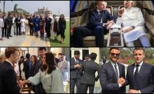 Emmanuel Macron in Mumbai: Meets B-town celebs Anil Kapoor, Manoj Bajpayee, Richa Chadha; clicks solo pictures with each