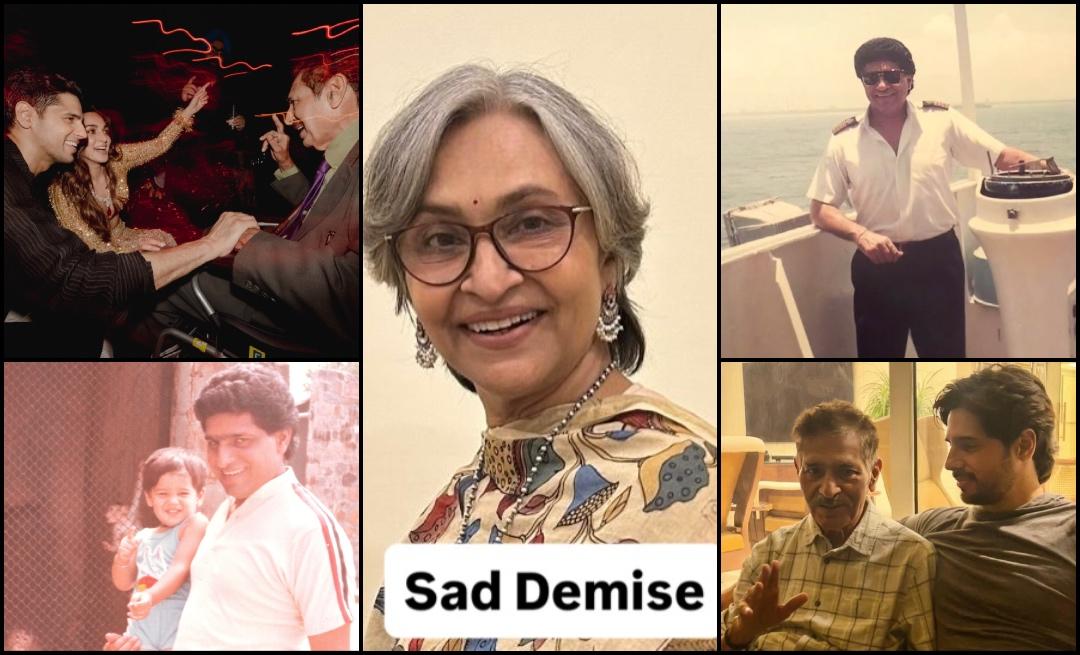 Sidharth Malhotra mourns father Sunil Malhotra with an emotional note, shares rare photos; veteran actor Pravina Deshpande passes away after cancer battle